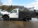 2008 FORD F450 UTILITY BED PICK UP