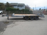 1978 GENERAL ENGINE COMPANY FLAT BED TRAILER