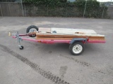 8' SINGLE AXLE UTILITY TRAILER