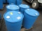 (4) 55 GALLON FOOD GRADE POLY DRUMS