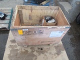 WOOD CRATE OF ASSORTED HYDRAULIC DISTRIBUTION BLOCKS
