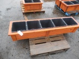 5 COMPARTMENT CEDAR PLANTER BOX