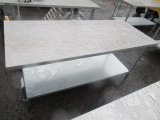 30'' X 72'' STAINLESS STEEL PREP TABLE