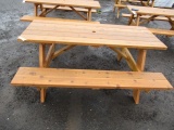 CEDAR PICNIC TABLE