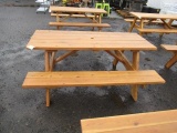 CEDAR PICNIC TABLE