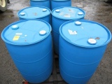 (4) 55 GALLON FOOD GRADE POLY DRUMS