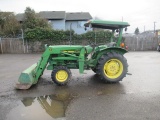 JOHN DEERE 850 TRACTOR W/ FRONT LOADER