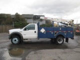 2005 FORD F550 CRANE TRUCK