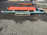 PALLET RACKING W/ (3) 12' UPRIGHTS & (12) 9' CROSS ARMS