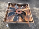 METAL 36'' 8 BLADE FAN BLADE