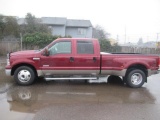 2005 FORD F350 CREW CAB PICKUP