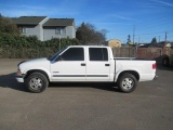 2001 CHEVROLET S10 CREW CAB PICKUP