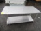 STAINLESS STEEL TABLES 72'' X 30'' W/ STORAGE SHELF