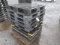 APPROX (10) 43'' X 39'' PLASTIC PALLETS