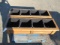 (2) 4 COMPARTMENT PLANTER BOXES