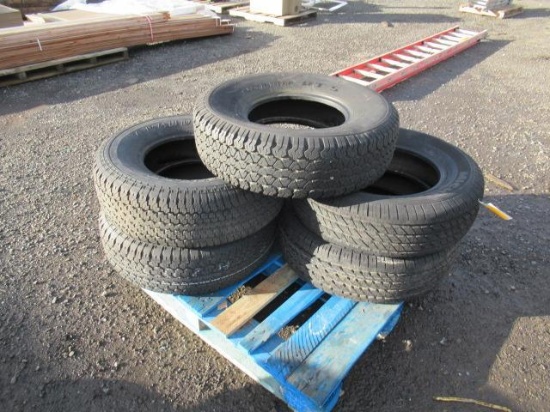 (5) ASSORTED BRAND & SIZE TIRES