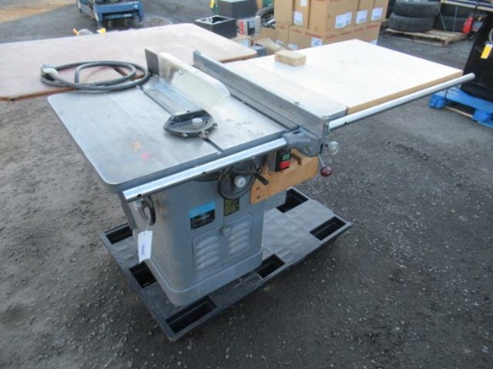 ROCKWELL UNISAW 10 '' BLADE TABLE SAW W/ EXTENDED WORK AREAS