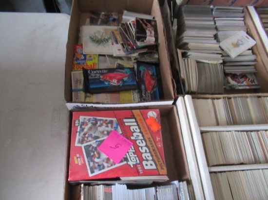 ASSORTED COLLECTABLE CARDS, BASEBALL BARDS, SPORT CARDS, TRADING CARDS, CAR CARDS & POKEMON CARDS