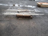 ASSORTED LENGTH SCAFFOLDING PARTS