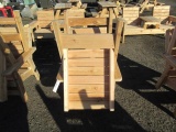 (2) CEDAR CHAIRS