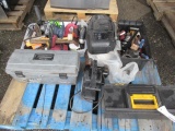 ASSORTED SOCKETS, WRENCHES & POWER TOOLS