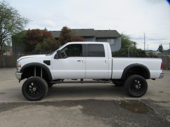 2008 FORD F350 CREW CAB PICKUP