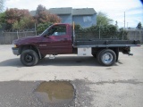 2001 DODGE RAM 3500 FLATBED PICKUP