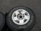 (4) WILD COUNTRY 245/75R16 TIRES ON 6 LUG WHEELS