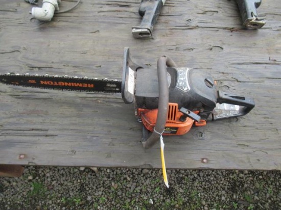 REMINGTON OUTLAW RM4620 GAS POWERED CHAINSAW, 20'' BAR