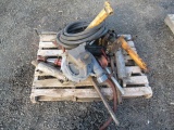 ASSORTED HYDUALIC CYLINDERS & PTO DRIVEN WATER PUMP