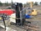 WALK BEHIND ELECTRIC FORKLIFT, 3000# CAPACITY, 3 STAGE, 24V, 42'' FORKS,