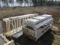 PALLET RACKING (6) 44'' X 10' & (5) 48'' X 10' UPRIGHTS, & (70) 8' CROSS ARMS