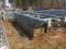 PALLET RACKING UPRIGHTS (12) 32'' X 10' & (4) VARIOUS SIZE UPRIGHTS
