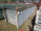 PALLET RACKING UPRIGHTS (13) 48'' X 16' TALL