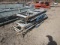 PALLET RACKING UPRIGHTS (10) 32'' X 10' TALL WITH CROSS ARMS