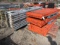 PALLET RACKING CROSS ARMS APPROX (88) 90'' LONG & (19) UPRIGHTS 24'' X 10' TALL