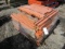 PALLET OF SHELVING CROSS ARMS APPROX (125) 3' LONG 2'' WIDE