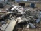 LOT OF SCRAP METAL & GONDOLA SHELVING