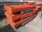 PALLET RACKING CROSS ARMS APPROX (98) 7' X 6'' LONG