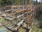(6) METAL ROLLING RACKS