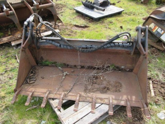 UKNOWN MAKE 60'' 4IN1 SKID STEER BUCKET