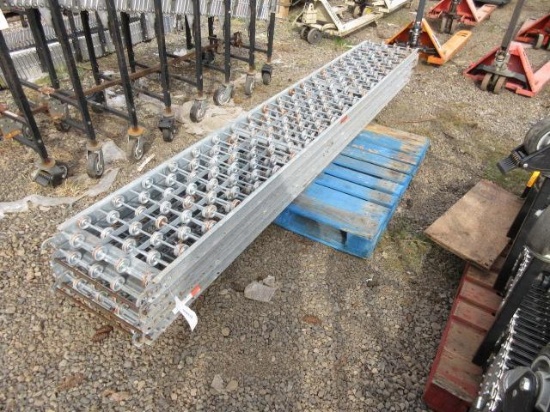 (5) RAPISTON 10' RAPID-WHEEL CONVEYOR