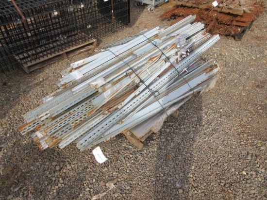 ASSORTED METAL SHELVING