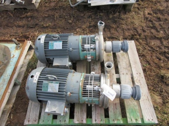 (2) ELECTRIC WATER PUMPS
