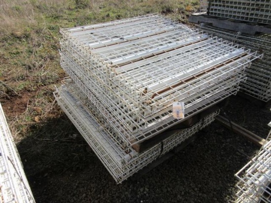 ASSORTED SIZE PALLET RACK WINE DECKING
