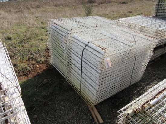 ASSORTED SIZE PALLET RACK WINE DECKING