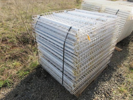 ASSORTED SIZE PALLET RACK WINE DECKING