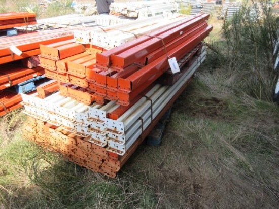 PALLET RACKING ARMS APPOX (75) 8' CROSS ARMS, VARIOUS SIZES, 90''-97''-72''