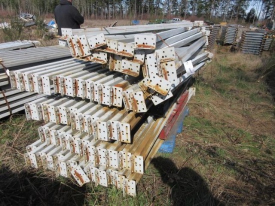 PALLET RACKING ARMS APPOX (65) 8' CROSS ARMS