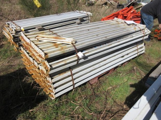 PALLET RACKING ARMS APPOX (48) 8' CROSS ARMS
